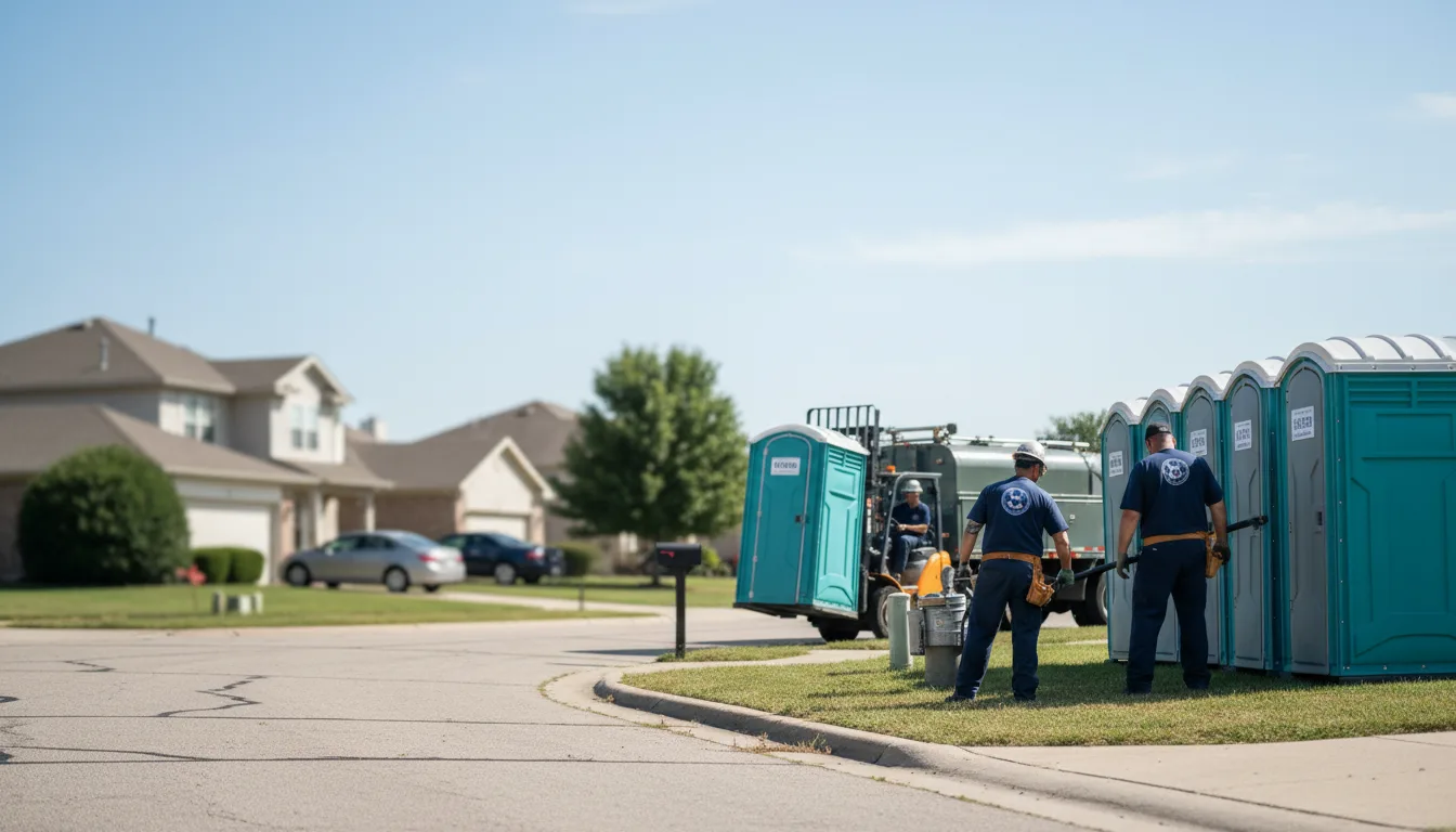 Porta Potty Rental in North Hills, CA near me